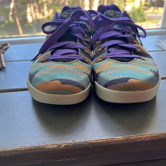 Men's Nike Kobe 9 EM Low Unleashed Pop Art 2014 Shoes Size 8.5 - Picture 5 of 16